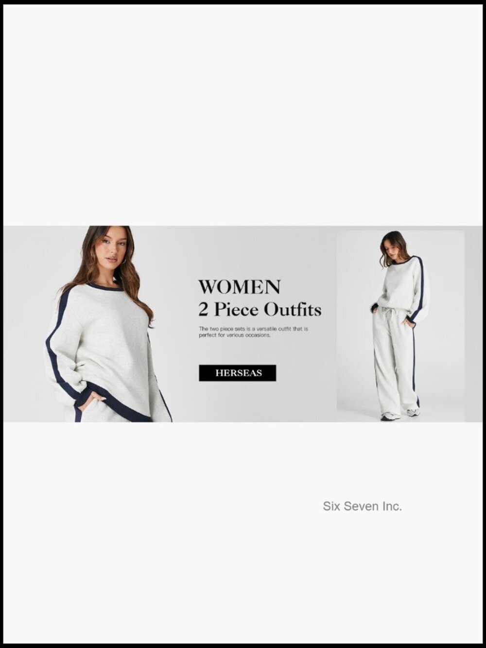 Color Block Fleece Lounge Matching Set - Picture 7 of 7